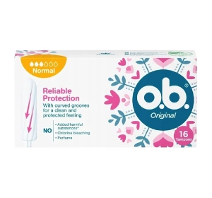 O.B. Original Reliable Protection тампони Normal 16шт