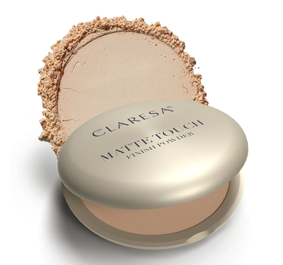 Claresa Matte Touch Finish Powder матирующая прессованная пудра 02 10 г