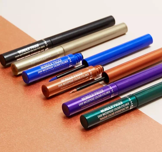 Натисніть на картинку, щоб її збільшити RIMMEL WONDER’PROOF Водостійка підводка 003 006 SPARKLY ANTHRACITE 1,4 мл