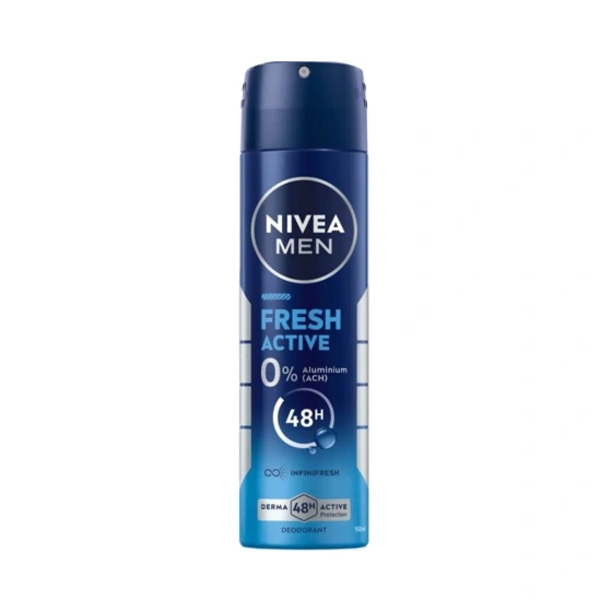 Нажмите на картинку, чтобы ее увеличить NIVEA MEN FRESH ACTIVE ДЕЗОДОРАНТ-СПРЕЙ 150МЛ