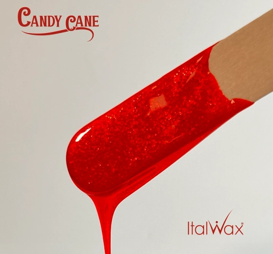 ItalWax твердий віск для депіляції в гранулах Candy Cane 500 г