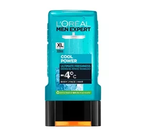 LOREAL MEN EXPERT COOL POWER ГЕЛЬ ДЛЯ ДУШУ 3В1 300МЛ