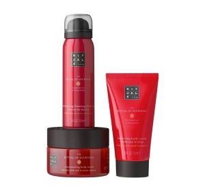 Rituals The Ritual Of Ayurveda набор миникосметики для тела пенка для душа + скраб + крем для тела