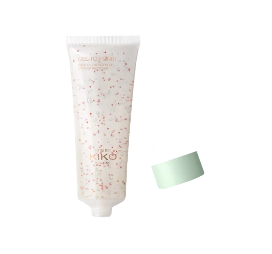 KIKO Milano Kind гель-пенка для снятия макияжа и очищения лица 75мл