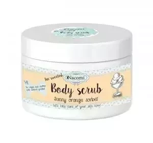 NACOMI BODY SCRUB СКРАБ ДЛЯ ТЕЛА SUNNY ORANGE SORBET 200Г
