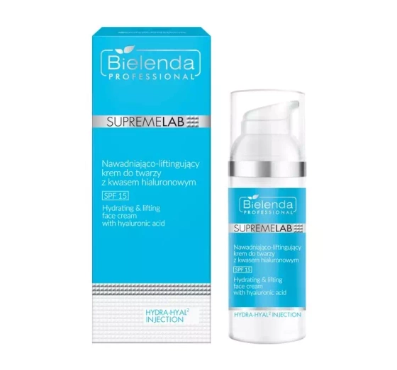 BIELENDA PROFESSIONAL SUPREMELAB HYDRA-HYAL2 ГИАЛУРОНОВЫЙ КРЕМ ДЛЯ ЛИЦА SPF15 50МЛ