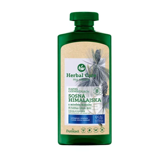 FARMONA HERBAL CARE ОСВЕЖАЮЩАЯ ЖИДКОСТЬ ДЛЯ ВАННЫ ГИМАЛАЙСКАЯ СОСНА 500МЛ