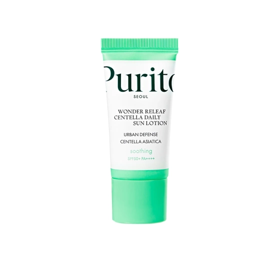 Purito Wonder Releaf Centella легкий солнцезащитный крем для лица SPF 50+ 15 мл