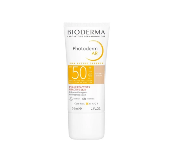 Bioderma Photoderm AR тональний крем SPF50+ для куперозної шкіри Nude 30мл