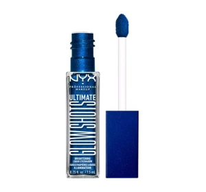 NYX PROFESSIONAL MAKEUP GLOW SHOTS БЛИСКУЧІ ТІНІ ДЛЯ ПОВІК 21 BLUEBERRY BANK 7,5МЛ