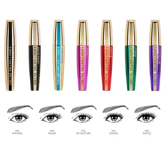 LOREAL ТУШ VOLUME MILLION LASHES BLACK
