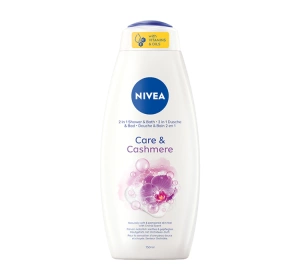 NIVEA CARE & CASHMERE ГЕЛЬ ДЛЯ ДУШУ І КУПАННЯ 750МЛ