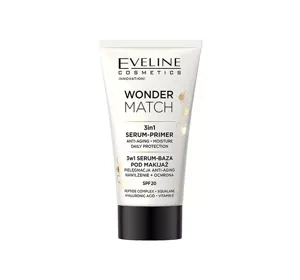 EVELINE WONDER MATCH СЫРОВАТКА-БАЗА ПОД МАКИЯЖ SPF20 30МЛ