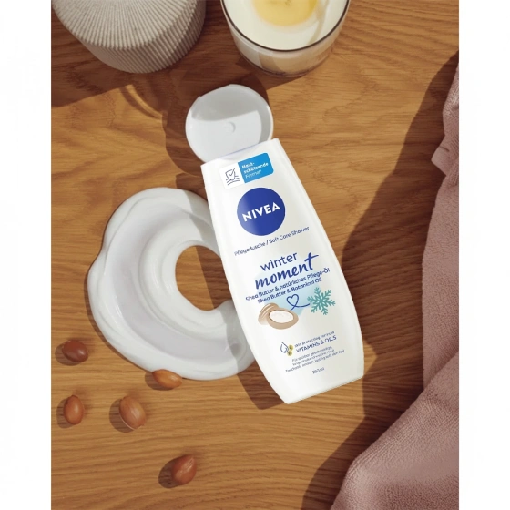 NIVEA Winter Moment Shea Butter&Botanical Oil кремовый гель для душа 250 мл