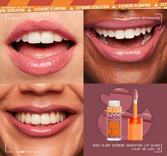 NYX PROFESSIONAL MAKEUP DUCK PLUMP БЛЕСК ДЛЯ УВЕЛИЧЕНИЯ ГУБ 10 LILAC ON LOCK 7МЛ