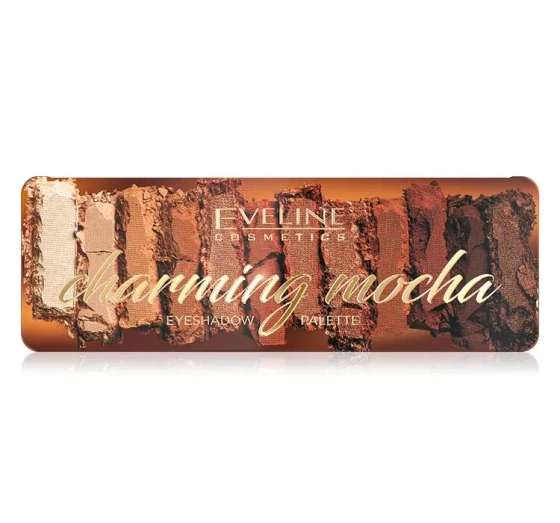 EVELINE EYESHADOW PALETTE ПАЛЕТКА ТЕНЕЙ CHARMING MOCHA 12Г