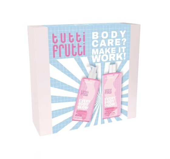 Нажмите на картинку, чтобы ее увеличить Farmona Tutti Frutti Every Body Glow набор для ухода за телом бальзам для тела 250 мл + гель для душа 400 мл