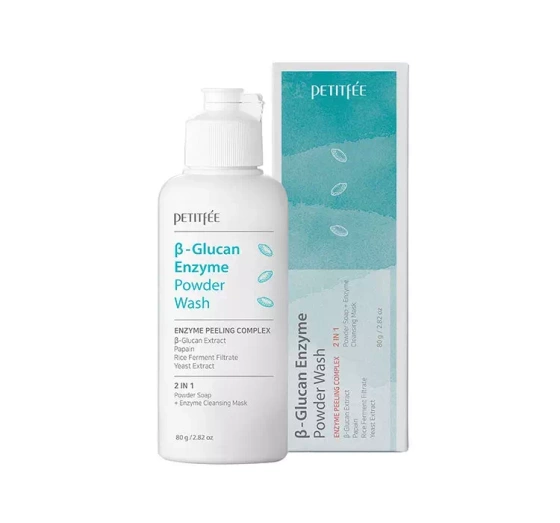 PETITFEE B-GLUCAN ENZYME POWDER WASH ОЧИЩАЮЩАЯ ПУДРА 80Г
