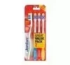 JORDAN TOTAL CLEAN 4-PACK ЗУБНЫЕ ЩЕТКИ SOFT