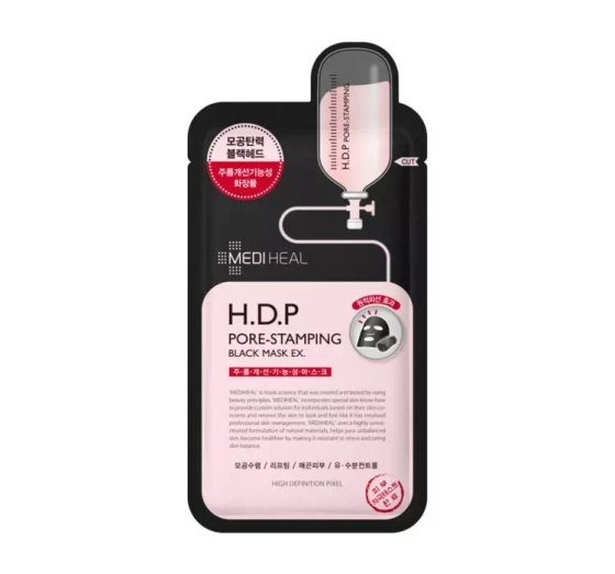 MEDIHEAL HDP ЧЕРНАЯ МАСКА ОЧИЩЕНИЕ И УПРУГОСТЬ