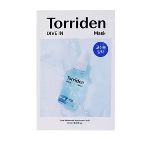 Torriden Dive In увлажняюще-успокаивающая тканевая маска 27 мл