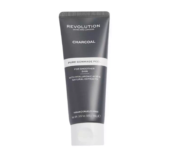 REVOLUTION SKINCARE CHARCOAL PURE GOMMAGE PEEL ПІЛІНГ ДЛЯ ОБЛИЧЧЯ 100Г