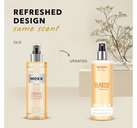 MEXX WOMAN ПАРФЮМИРОВАННЫЙ СПРЕЙ ДЛЯ ТЕЛА 250МЛ
