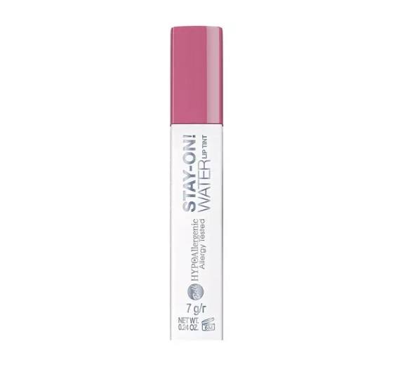 BELL HYPOALLERGENIC STAY-ON WATER LIP TINT ГУБНАЯ ПОМАДА 03 BERRY BLAST 7Г