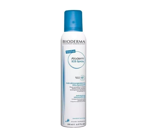 BIODERMA ATODERM УЛЬТРА ЛАГІДНИЙ СПРЕЙ ДЛЯ ЗМЕНШЕННЯ СВЕРБЕЖУ ШКІРИ 200 МЛ