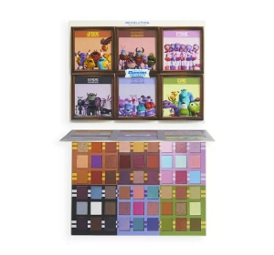 MAKEUP REVOLUTION X MONSTERS UNIVERSITY ПАЛІТРА ТІНЕЙ ДЛЯ ПОВІК 70,2Г