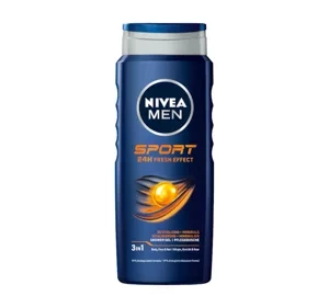 NIVEA MEN SPORT ГЕЛЬ ДЛЯ МЫТЬЯ ТЕЛА, ЛИЦА И ВОЛОС 500МЛ