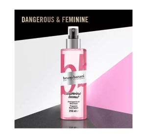 BRUNO BANANI DANGEROUS WOMAN MYSTERIOUS COCONUT ПАРФУМОВАНИЙ СПРЕЙ ДЛЯ ТІЛА 250МЛ