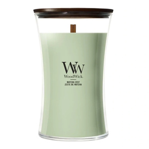 Woodwick Large Jar Candle ароматическая свеча Matcha Zest 610 г