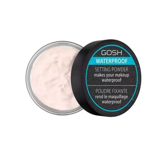 GOSH WATERPROOF ФИКСИРУЮЩАЯ ПУДРА 001 TRANSPARENT 7Г