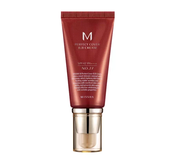 MISSHA PERFECT COVER BB-КРЕМ SPF42 NO 27 HONEY BEIGE 50МЛ