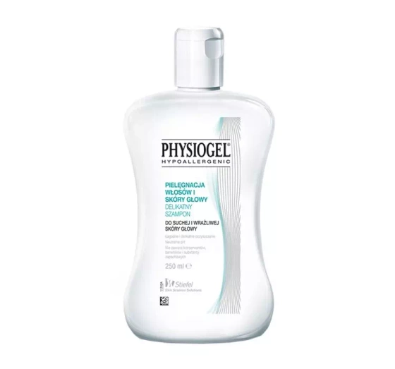 PHYSIOGEL HYPOALLERGENIC ДЕЛІКАТНИЙ ШАМПУНЬ ДЛЯ СУХОЇ І ЧУТЛИВОЇ ШКІРИ ГОЛОВИ 250МЛ