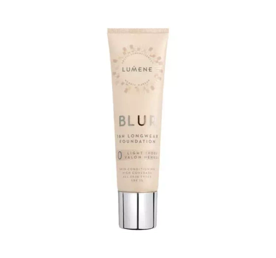 LUMENE BLUR РАЗГЛАЖИВАЮЩАЯ ТОНАЛЬНАЯ ОСНОВА LIGHT IVORY 0