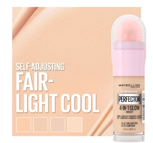 MAYBELLINE INSTANT ANTI AGE PERFECTOR 4IN1 ОСВІТЛЮЮЧИЙ ТОНАЛЬНИЙ ЗАСІБ 0.5 FAIR LIGHT COOL 20МЛ