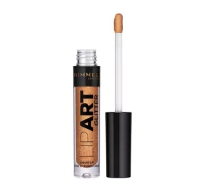 RIMMEL LIP ART TOP COAT ГЛИТЕРНЫЙ БЛЕСК ДЛЯ ГУБ 120 PARTY GAL 2МЛ