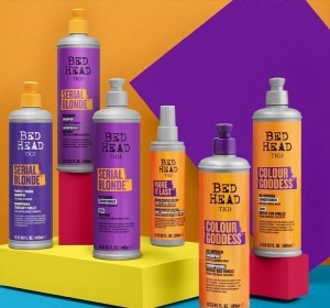 TIGI Bed Head Serial Blonde профессиональный фиолетовый тонирующий шампунь для светлых волос 400 мл