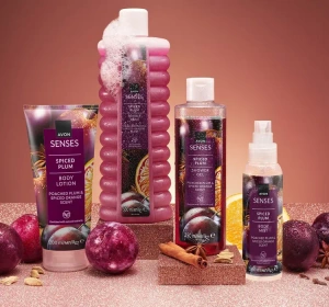 Avon Senses спрей для тела Spiced Plum 100 мл
