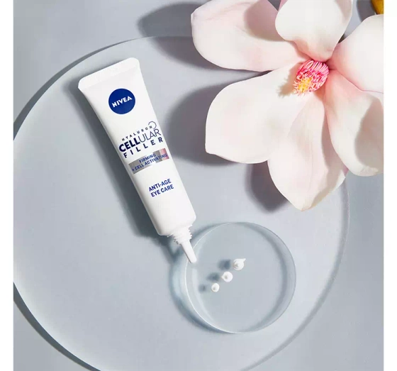 NIVEA HYALURON CELLULAR FILLER КРЕМ ПОД ГЛАЗА ПРОТИВ МОРЩИН 15МЛ