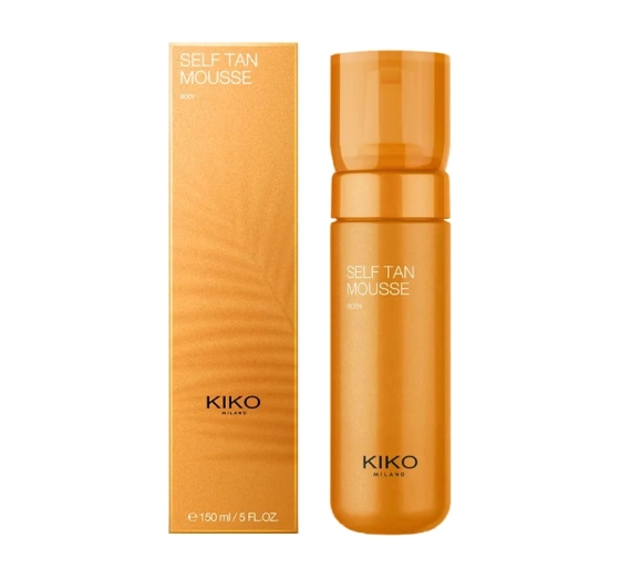 KIKO Milano Self Tan Mousse мусс автозагар для тела с гиалуроновой кислотой 150 мл