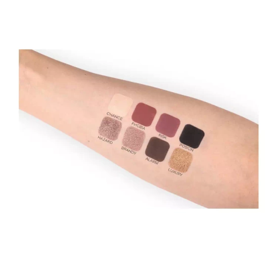 PIERRE RENE SHADOW PALETTE ПАЛЕТКА ТІНЕЙ DANGEROUS 8 x 1,3Г