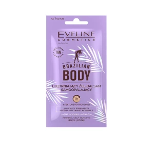 EVELINE BRAZILIAN BODY ГЕЛЬ-БАЛЬЗАМ ДЛЯ АВТОЗАСМАГИ 12МЛ