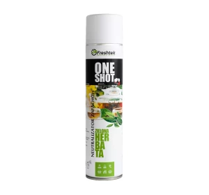 FRESHTEK ONE SHOT ОСВІЖУВАЧ ПОВІТРЯ ТА НЕЙТРАЛІЗАТОР ЗАПАХУ ЗЕЛЕНИЙ ЧАЙ 600МЛ