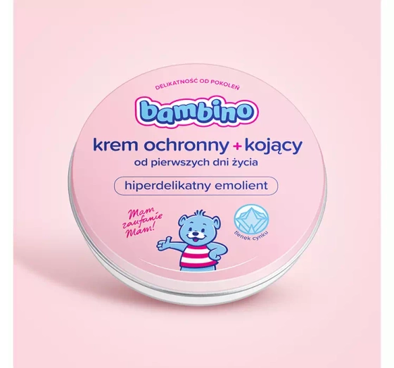 Натисніть на картинку, щоб її збільшити BAMBINO ЗАХИСНИЙ КРЕМ З ОКСИДОМ ЦИНКУ 150МЛ