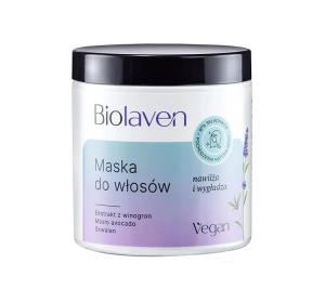 BIOLAVEN ORGANIC ЗВОЛОЖУЮЧО-РОЗГЛАДЖУЮЧА МАСКА ДЛЯ ВОЛОССЯ 250МЛ