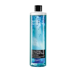 AVON SENSES OCEAN SURGE ГЕЛЬ ДЛЯ МЫТЬЯ ТЕЛА И ВОЛОС 2В1 FOR MEN 500МЛ
