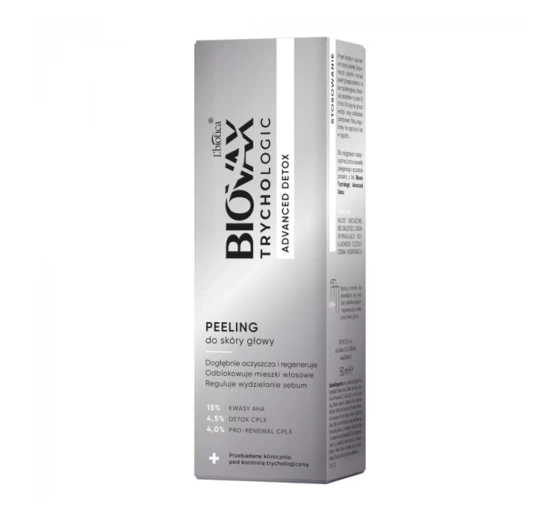 Biovax Trychologic Advanced Detox трихологический пилинг для кожи головы 50 мл
